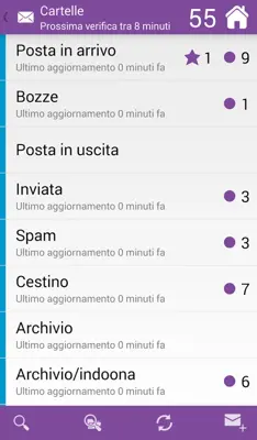 Tiscali Mail android App screenshot 11